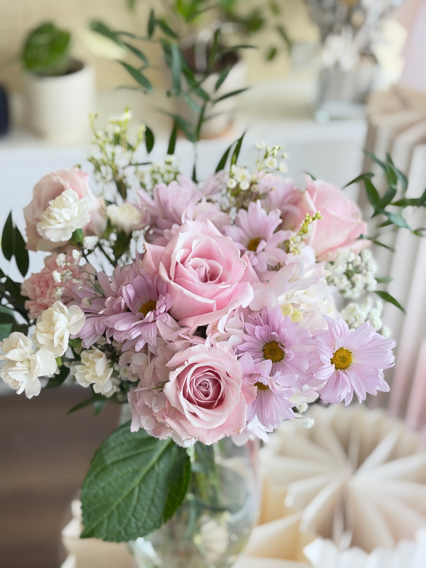 Purple Mix Vase Arrangement
