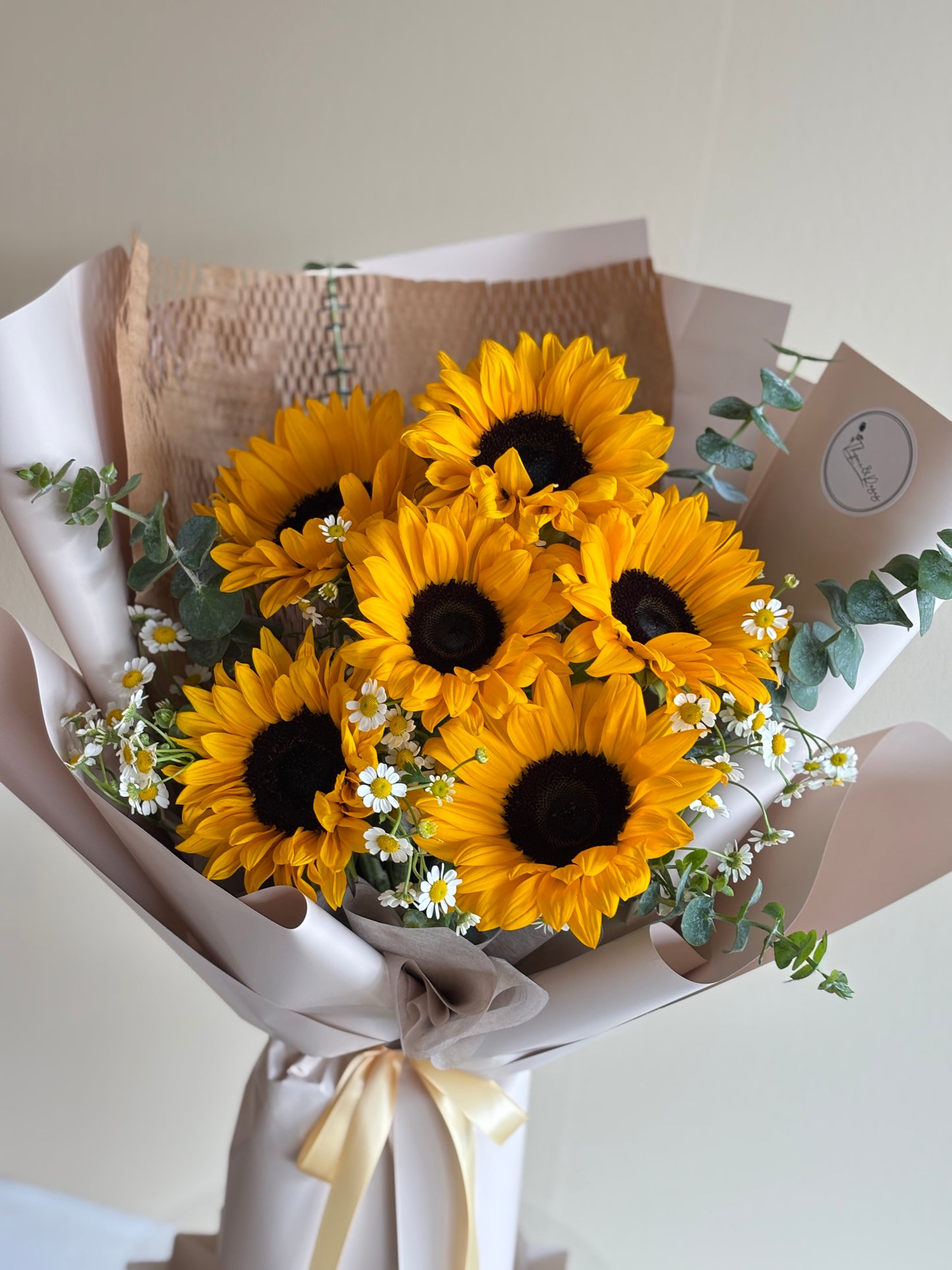 Sunflowers bouquet-six
