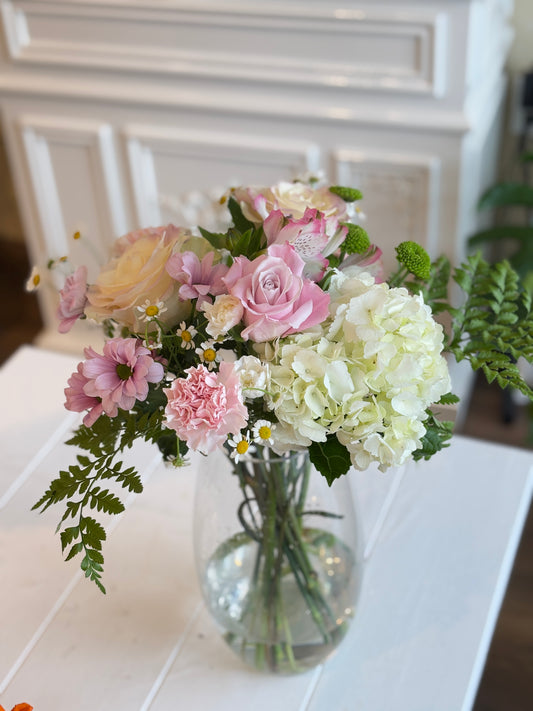 Pink Mix Vase Arrangement