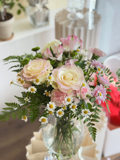 Pink Mix Vase Arrangement