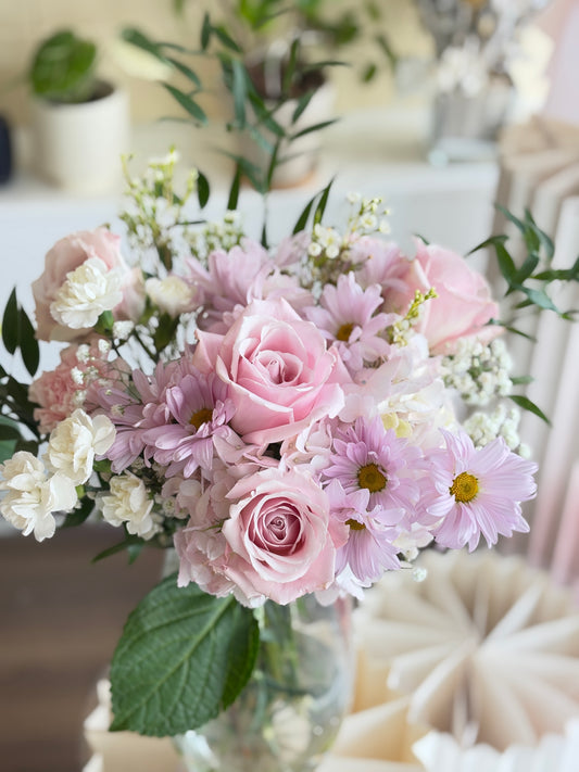 Purple Mix Vase Arrangement