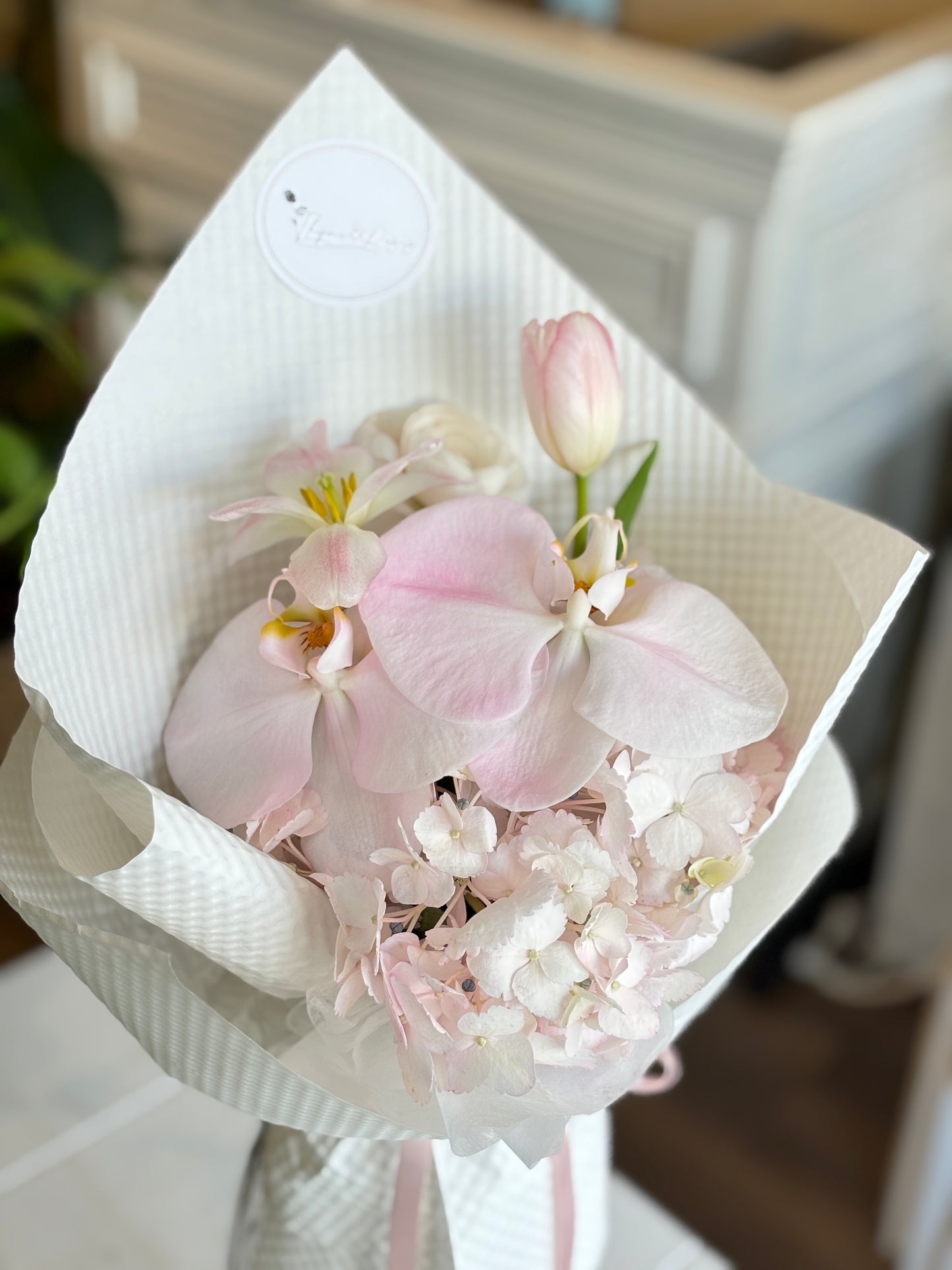 Pink Orchid Mixed Bouquet