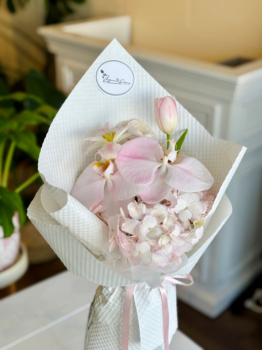 Pink Orchid Mixed Bouquet