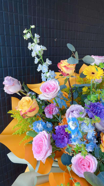 Grand Opening Standing in Orange (Large)