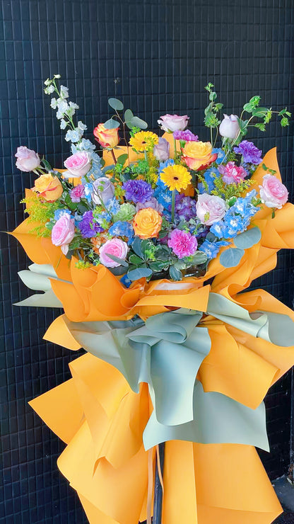 Grand Opening Standing in Orange (Large)