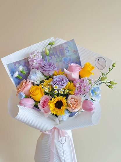Summer Dopamine-Colorful Mixed Bouquet