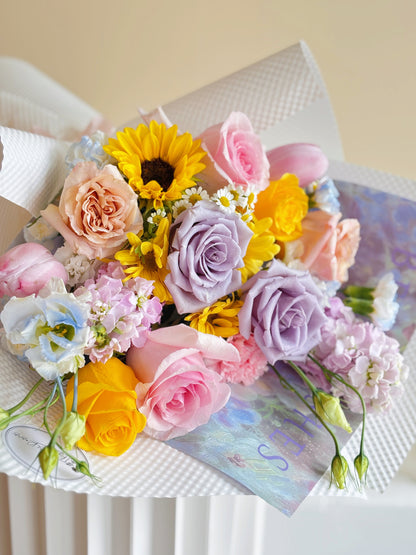 Summer Dopamine-Colorful Mixed Bouquet