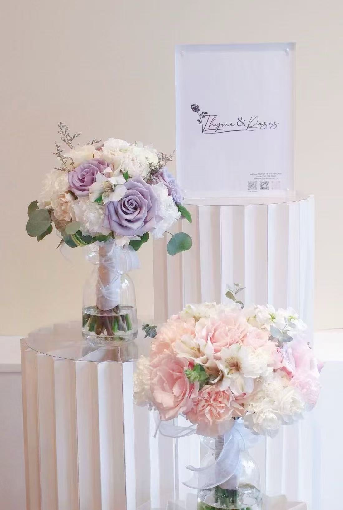 Round Bridal Bouquet-Mixed