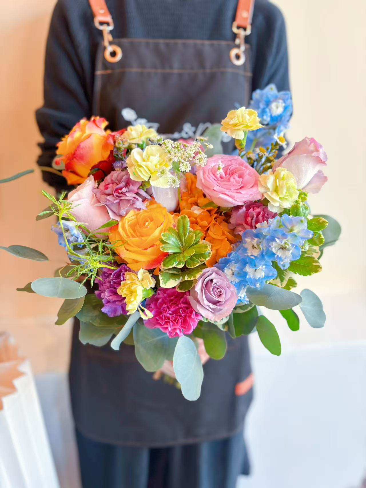 Wedding Brides Bouquet (Rainbow)